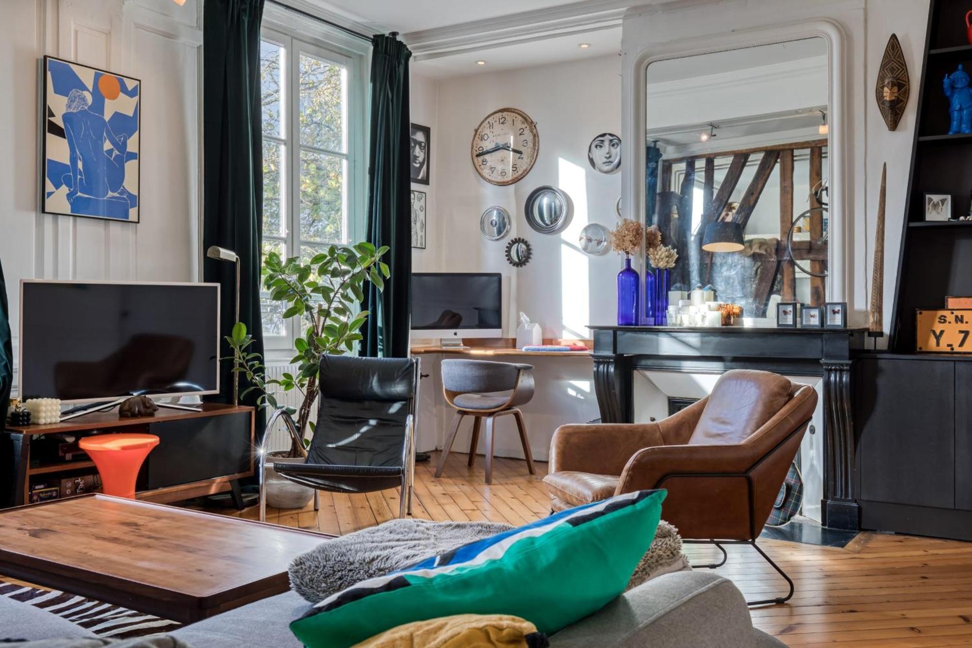Gerard, Appartement Central Avec Parking Prive Rouen Eksteriør billede